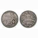 2 Franken 1862 B Schweiz