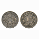 10 Rappen 1871 Schweiz