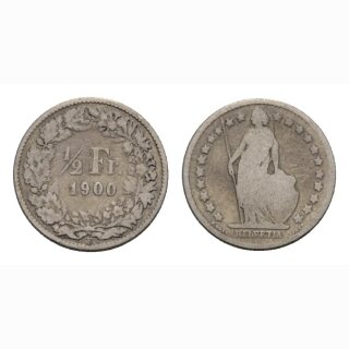 50 Rappen 1900 B Schweiz