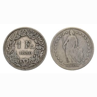 1 Franken 1880 B Schweiz