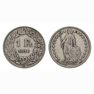 1 Franken 1916 B Schweiz
