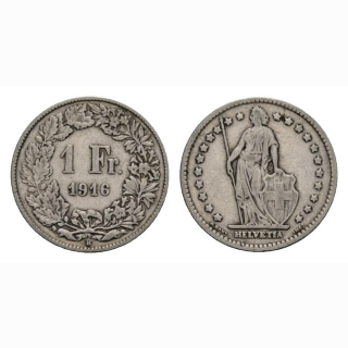 1 Franken 1916 B Schweiz