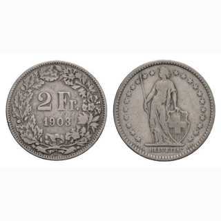 2 Franken 1903 B Schweiz