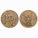 1898 Eidg. Schützenfest Neuenburg Bronze Ri 970e