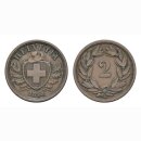 2 Rappen 1890 B Schweiz