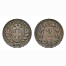 2 Rappen 1900 B Schweiz