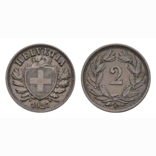 2 Rappen 1934 B Schweiz