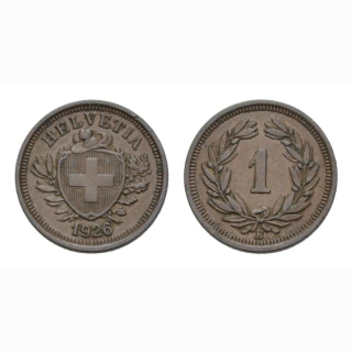 1 Rappen 1926 B Schweiz
