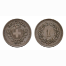 1 Rappen 1939 B Schweiz