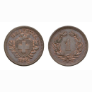 Schweiz 1 Rappen 1891 B (br)