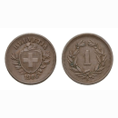 Schweiz 1 Rappen 1906 B