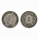 5 Rappen 1902 B Schweiz