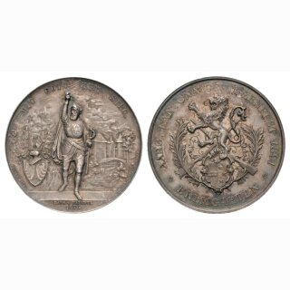 1891 Kant. Schützenfest Bremgarten Silber Ri 14b