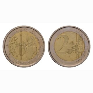 Spanien 2 Euro 2005 Don Quichotte Geddenkmünze
