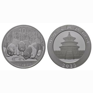 China 1 Unze Panda Silber 2013