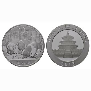 China  1 Unze Panda Silber 2013