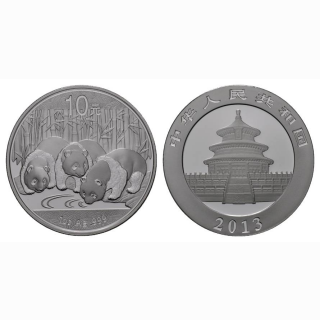 China 1 Unze Panda Silber 2013