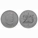 Kanada 1 Unze Maple Leaf 25 Jahre Silber