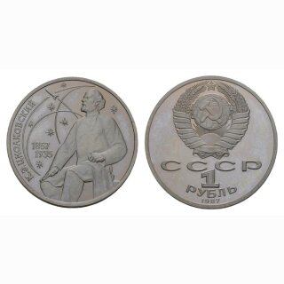 Russland 1 Rubel 1987 Constanin Tsiolkovsky