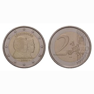 Luxemburg 2 Euro 2006 Guillame Gedenkmünze
