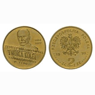 Polen 2 Zloty 1998 Ernest Malinowski