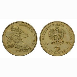 Polen 2 Zloty 1999 Wladyslaw