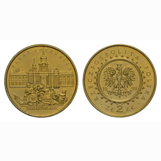 Polen 2 Zloty 1999 Potlocki Platz