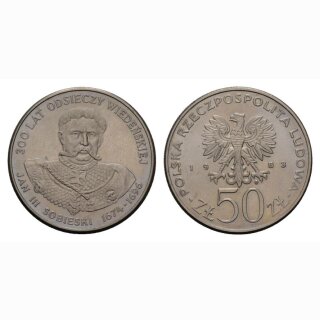 Polen 50 Zloty 1983 Jan III