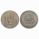 Polen 10000 Zloty 1987 Johannes Paul II Silber