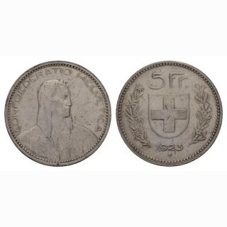 5 Franken 1923 B Schweiz