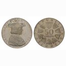 Oesterreich 50 Schilling 1969 Maximilian I 1493-1519