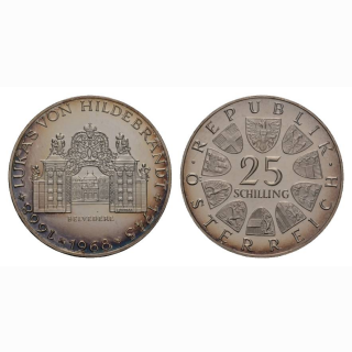 Oesterreich 25 Schilling 1968 Lukas Hildebrandt
