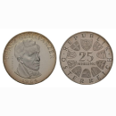 Oesterreich 25 Schilling 1964 Franz Grillparzer