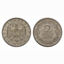 Deutschland 2 Reichsmark 1931 F Weimarer Republik