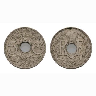 Frankreich 5 Centimes 1935