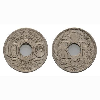 Frankreich 10 Centimes 1919