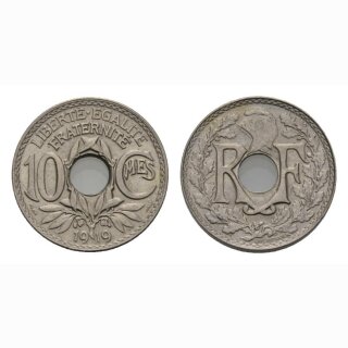 Frankreich 10 Centimes 1919