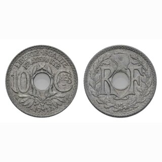 Frankreich 10 Centimes 1941