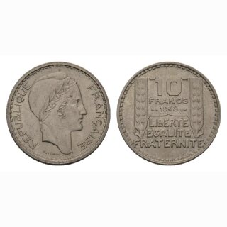 Frankreich 10 Francs 1948