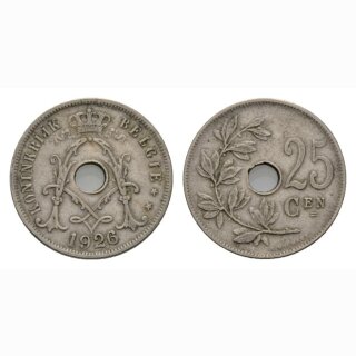 Belgien 25 Centimes 1926
