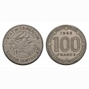 Kamerun 100 Francs 1966 Drei Tiere