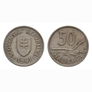 Slowakei 50 Halierov 1941