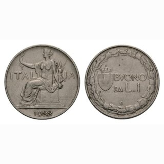 Italien Lire 1922 R