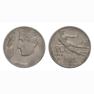 Italien 20 Centesimi 1912 R