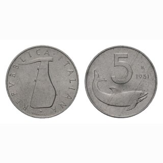 Italien 5 Lire  1951 R