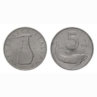 Italien 5 Lire  1951 R