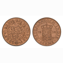 Niederland Indien 1 Cent 1920 Wilhelmina I