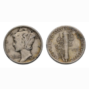 USA Dime 1944 Mercury Dime
