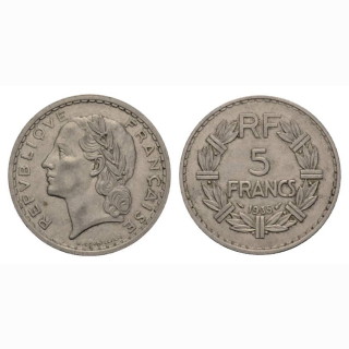 Frankreich 5 Francs 1935 France