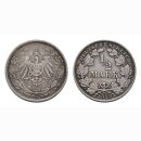 Deutschland 1/2 Mark 1918 A
